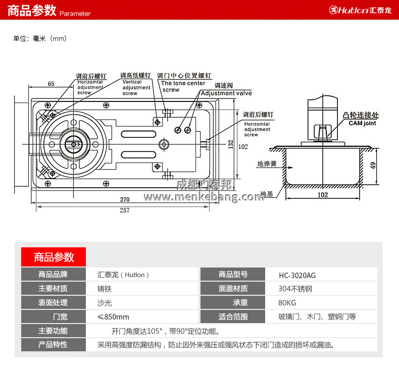 玻璃門碰門地彈簧怎么調(diào),玻璃門關不嚴地彈簧怎么調(diào)